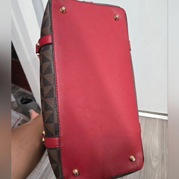 Large Diamond Design Tote Bag/shoulder Bag With Crossbody Strap - Picture 9 of 14